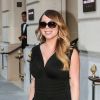 Mariah Carey sort du Peninsula et se rend au restaurant l'Avenue à paris le 7 juin 2015