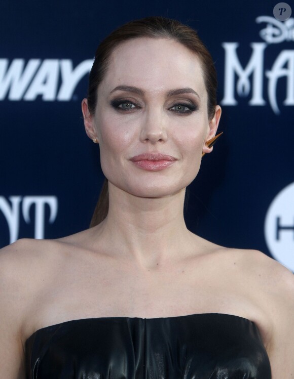 Angelina Jolie - Première du film "Maleficent" à Los Angeles le 28 mai 2014.
