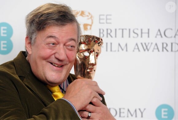 Stephen Fry - Cérémonie des British Academy Film Awards à Londres, le 9 janvier 2015.