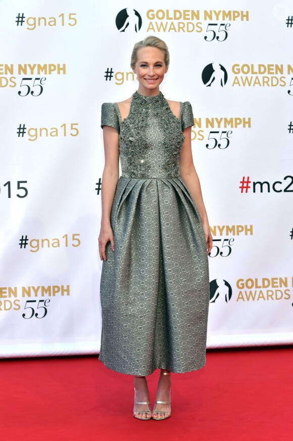 Candice Accola - Cérémonie des Golden Nymph Awards lors du 55ème Festival de Télévision de Monte Carlo le 18 juin 2015.