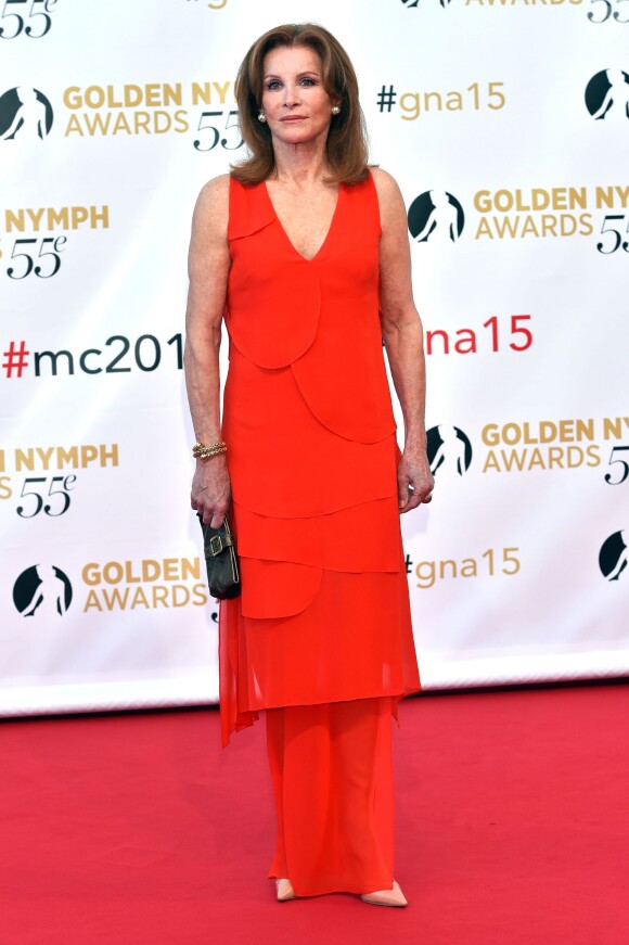 Stefanie Powers - Cérémonie des Golden Nymph Awards lors du 55ème Festival de Télévision de Monte Carlo le 18 juin 2015. 