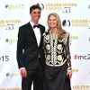 Lindsay Wagner (Super Jaimie) et son fils Alex - Cérémonie des Golden Nymph Awards lors du 55ème Festival de Télévision de Monte Carlo le 18 juin 2015.