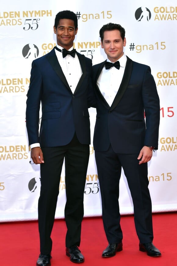 Alfred Enoch et Matt McGorry - Cérémonie des Golden Nymph Awards lors du 55ème Festival de Télévision de Monte Carlo le 18 juin 2015.