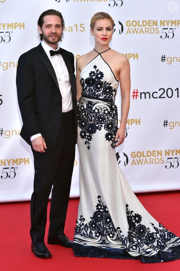 Aaron Stanford et Amanda Schull - Cérémonie des Golden Nymph Awards lors du 55ème Festival de Télévision de Monte Carlo le 18 juin 2015.