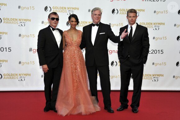 Robert Knepper, Cynthia Addai-Robinson, Christopher McDonald, Trevor Donovan - Cérémonie des Golden Nymph Awards lors du 55ème Festival de Télévision de Monte Carlo le 18 juin 2015. 