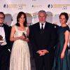 Francess O'Connor (The Missing) a reçu une nymph dans la catégorie mini series Outstanding Actress et Ron Perlman, président du jury des Mini Series - Cérémonie de remise des prix des Golden Nymph Awards lors du 55ème Festival de Télévision de Monte Carlo le 18 juin 2015. 