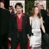 Johnny Deep et Vanessa Paradis aux Golden Globes 2006. 