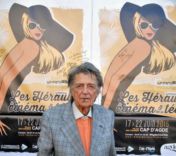 Jean-Pierre Mocky lors du 12e festival Les Hérault du Cinéma et de la Télévision au Cap d'Agde, le 18 juin 2015