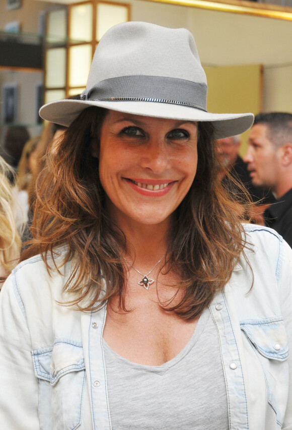 Astrid Veillon lors du 12e festival Les Hérault du Cinéma et de la Télévision au Cap d'Agde, le 18 juin 2015