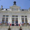 Mairie de Montluçon - Inauguration de la place Michel Polnareff et ouverture de l'exposition au MuPop (Musée des musiques populaires) qui lui consacre une rétrospective - Montluçon le 20 juin 2015