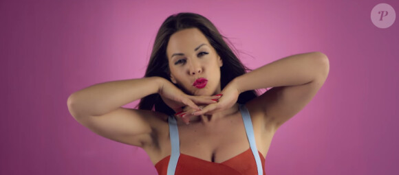 Kim Glow des Marseillais de W9 dans "Sans vous", son premier titre révélé dont le clip a été révélé début juin 2015.