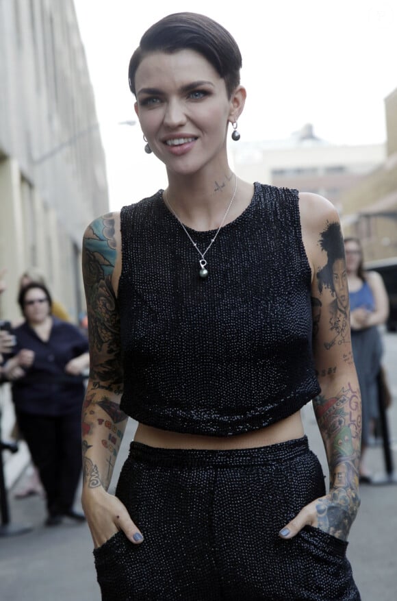 Ruby Rose - Réunion "Orangecon" pour les fans de la série "Orange is the New Black" à New York le 11 juin 2015