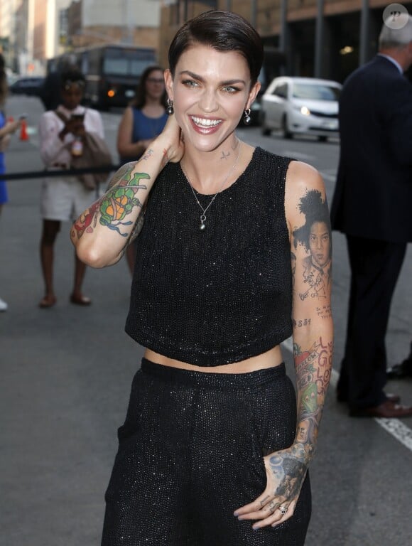Ruby Rose - Réunion "Orangecon" pour les fans de la série "Orange is the New Black" à New York le 11 juin 2015