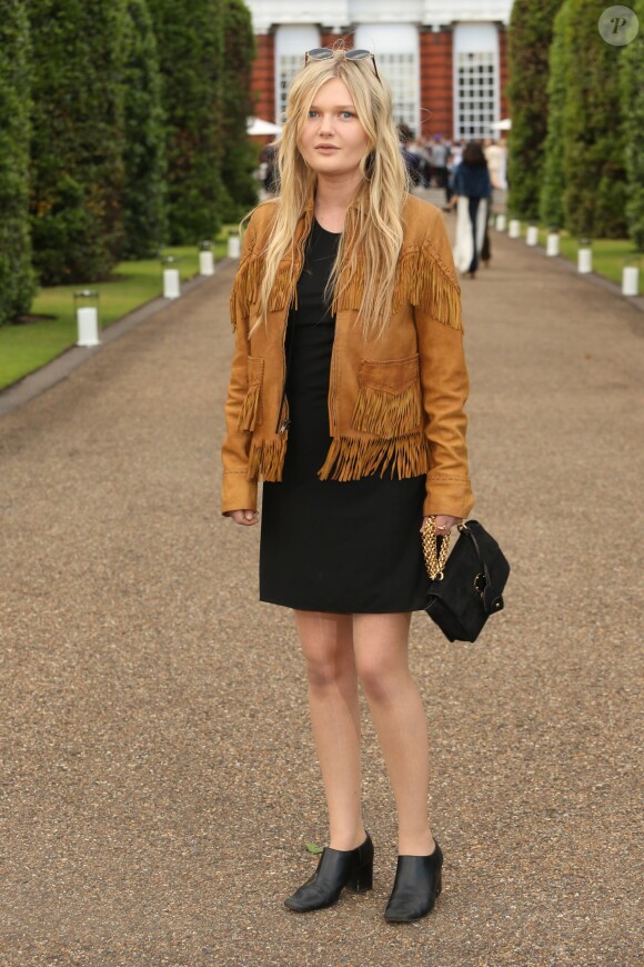 Sophie Kennedy Clark lors de la soirée "Vogue and Ralph Lauren Wimbledon Party", le 22 juin 2015, à l'Orangerie du palais de Kensington