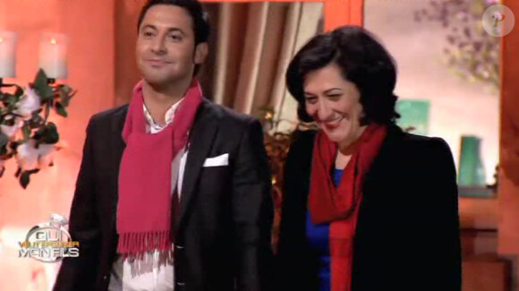 Alexandre et Rosa, dans Qui veut épouser mon fils ? saison 4 sur TF1, le vendredi 26 juin 2015.