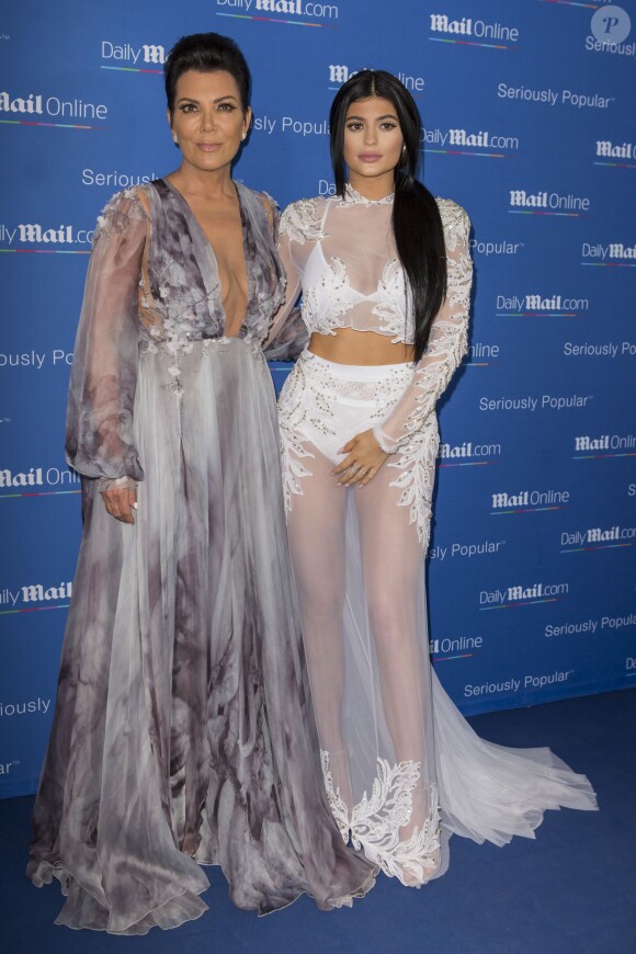 Kriss et Kylie Jenner posing at the photocall ahead of the Mailonline Party, at the dock of the port in Cannes on june 24, 2015. Photo by Marco Piovanotto/ABACAPRESS.COM25/06/2015 - Cannes