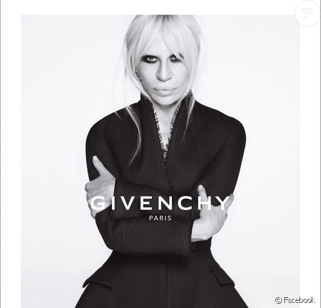 Donatella Versace est la star de la campagne publicitaire automne-hiver 2015-2016 de Givenchy. Photo par Mert et Marcus.