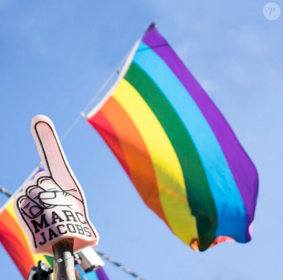 Marc Jacobs a salué la décision de légaliser le mariage pour tous aux États-Unis le 26 juin 2015