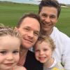 Neil Patrick Harris avec son mari et ses enfants, sur Instagram. Juin 2015