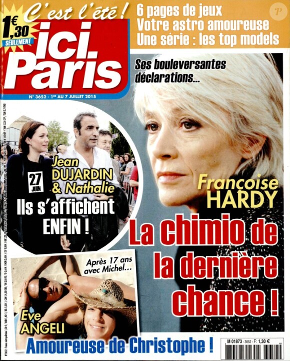 Le magazine Ici Paris du 1er juillet 2015