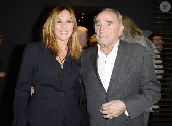 Mathilde Seigner et Claude Brasseur - Soirée pour les 12 ans de l'Atelier du Maître Albert à Paris, le 30 mars 2015