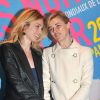 Julie Gayet et Anne Consigny lors des Nuits en or à Paris le 19 juin 2012