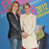 Julie Gayet et Anne Consigny lors des Nuits en or à Paris le 19 juin 2012