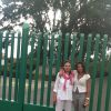 Maud Versini et sa mère au Mexique - Photo postée sur Twitter, février 2013