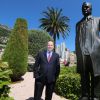 Exclusif - Entretien avec le prince Albert II de Monaco au palais princier à l'occasion des célébrations qui vont marquer le 10ème anniversaire de son accession au trône. Monaco le 25 juin 2015