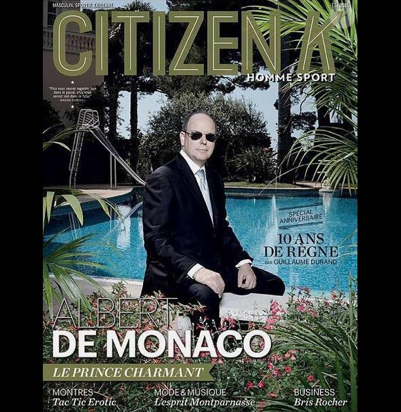 Albert de Monaco en couverture de Citizen K