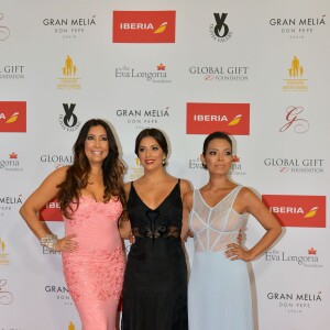 Maria Bravo, Eva Longoria, Alina Peralta - Global Gift Gala à Marbella. Le 5 juillet 2015