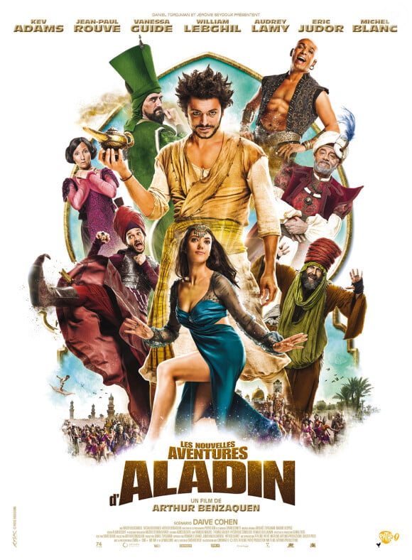 Affiche du film Les Nouvelles aventures d'Aladin.