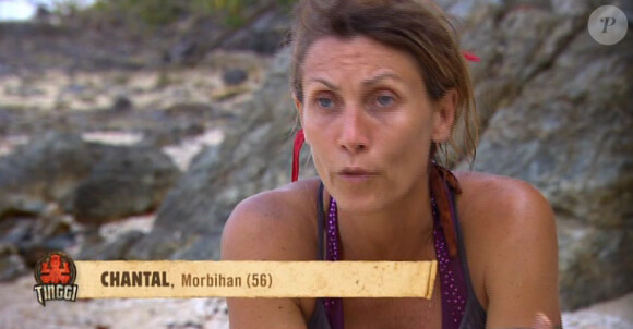 Chantal dans Koh-Lanta 2015, sur TF1, le vendredi 15 mai 2015