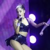 Ariana Grande en concert à la 27ème Pride de New York le 28 juin 2015. 