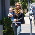  Kristin Cavallari passe la journee avec son fils Camden a West Hollywood, le 30 juillet 2013 
