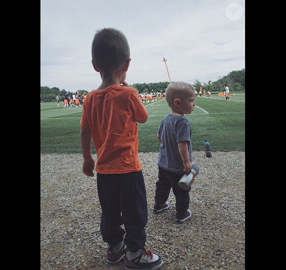 Les deux fils de Kristin Cavallari - Photo postée sur Instagram, juillet 2015