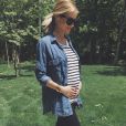  Kristin Cavallari enceinte - Photo post&eacute;e sur Instagram, juillet 2015 