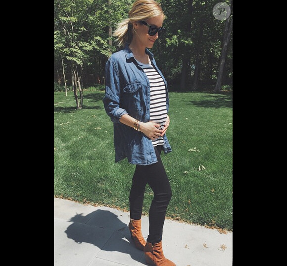 Kristin Cavallari enceinte - Photo postée sur Instagram, juillet 2015