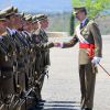 Le roi Felipe VI à la cérémonie officielle de remise de diplômes à l'académie militaire de Talarn le 10 juillet 2015.