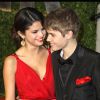 Justin Bieber et Selena Gomez à, West Hollywood, le 27 février 2011 