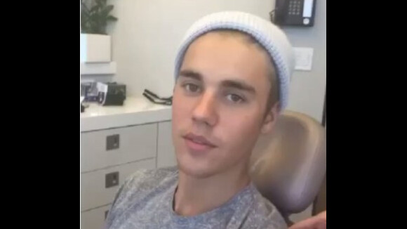 Justin Bieber, shooté au gaz hilarant chez le dentiste.