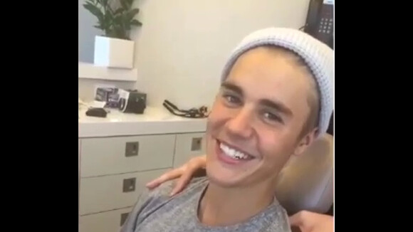 Justin Bieber, anesthésié au protoxyde d'azote chez le dentiste.