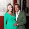 Ben Fogle et sa femme Marina, alors enceinte de leur fille, à la réouverture du Renaissance Hotel St. Pancras à Londres en mai 2011