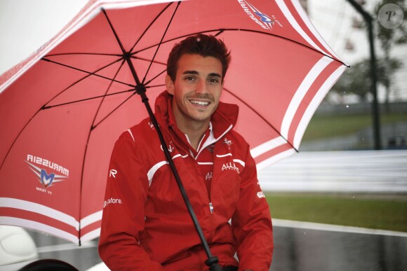 Jules Bianchi lors du Grand Prix du Japon à Suzuka le 5 octobre 2014