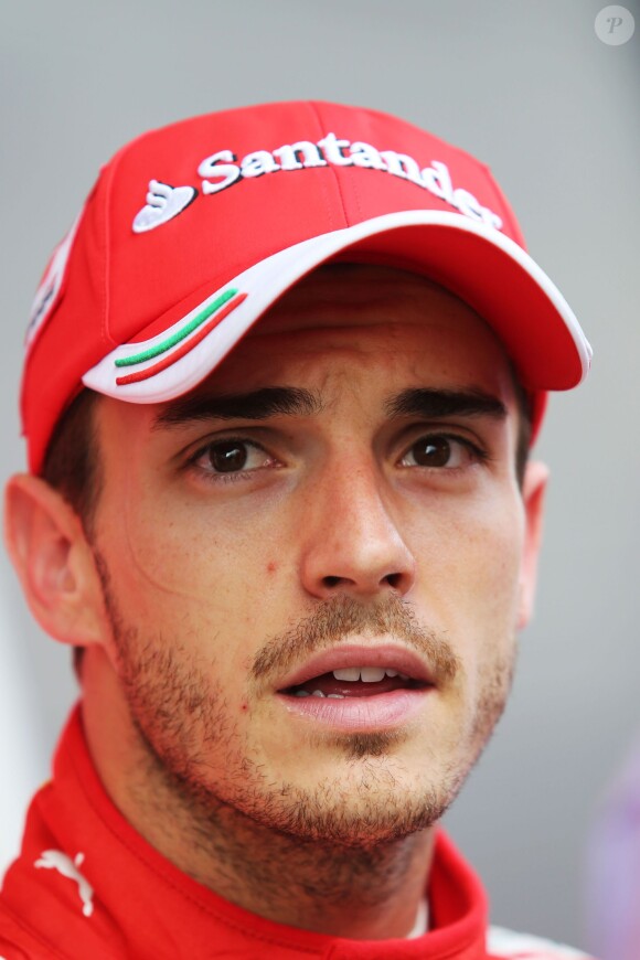 Jules Bianchi à Silverstone, le 9 juillet 2014.