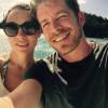 Sean Maguire et sa femme Tanya en avril dernier. L'acteur et sa compagne sont parents d'un petit garçon.