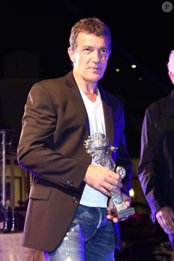 Antonio Banderas lors du festival du film à Ischia le 14 juillet 2015.