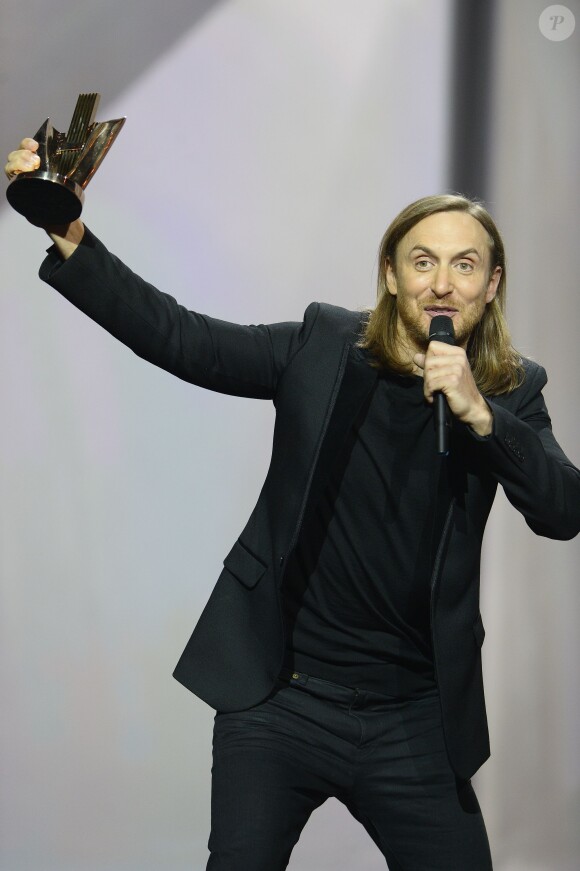 David Guetta - Soirée des 30ème Victoires de la Musique au Zénith de Paris, le 13 février 2015. 