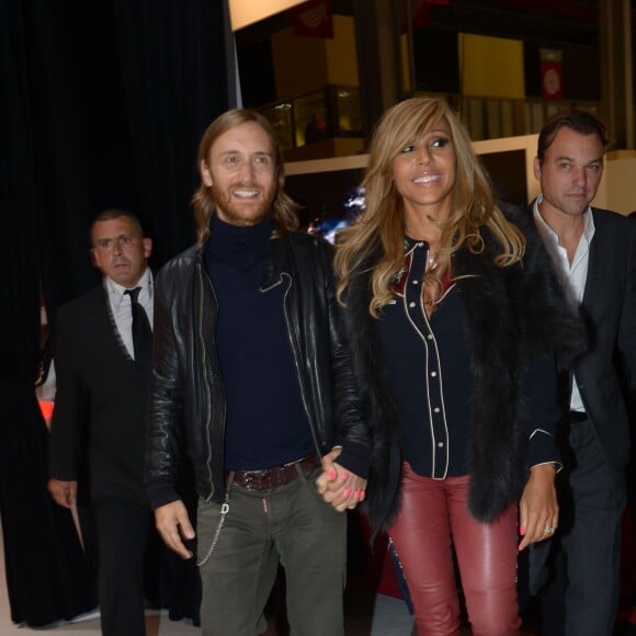 David et Cathy Guetta - Archives - Presentation de la nouvelle Renault Twizy by Cathy & David Guetta au salon mondial de l' auto 2012 Paris, le 27 decembre 2013