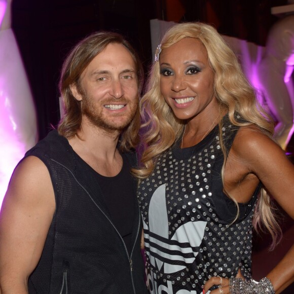David et Cathy Guetta au gotha a Cannes le 10 aout 2013 
